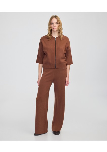 Fermuarlı Rahat Kesim Triko IW6250050468041 modelleri