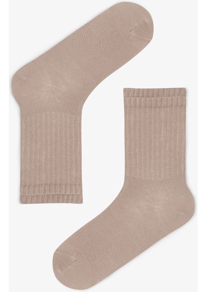 2 Çift Pamuklu Lucky Dokuma Etiketli Soket Çorap modelleri