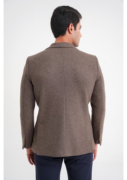 C 717 Ceket Regular Fit Vizon