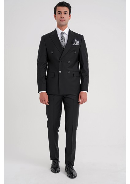 Tk 929 Takım Slim Siyah