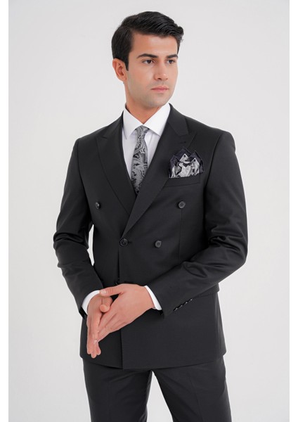 Tk 929 Takım Slim Siyah