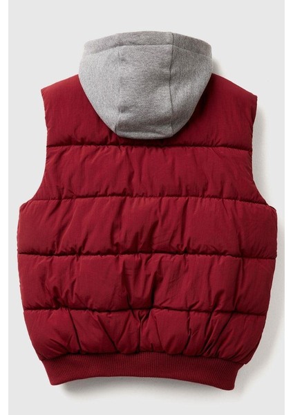 Erkek Çocuk 2IGGCJ012-25K Puffer Yelek Bordo fiyatları