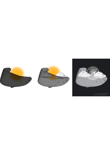 Shoeı Cwr-1 Kask Camı Siyah (Nxr - X-Spirit 3) fiyatları