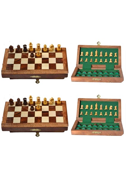 Premium Mıknatıs Taşlı Ahşap Satranç Takımı Katlanabilir Kutulu 30 cm Lüks & Zarif Koleksiyonluk Özel Seri Sınırlı Üretim fırsatları