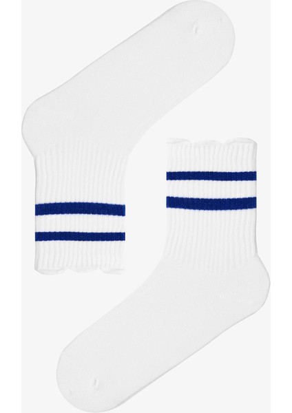 3 Çift Pamuklu Fırfırlı Tenis Soket Çorap fiyatları