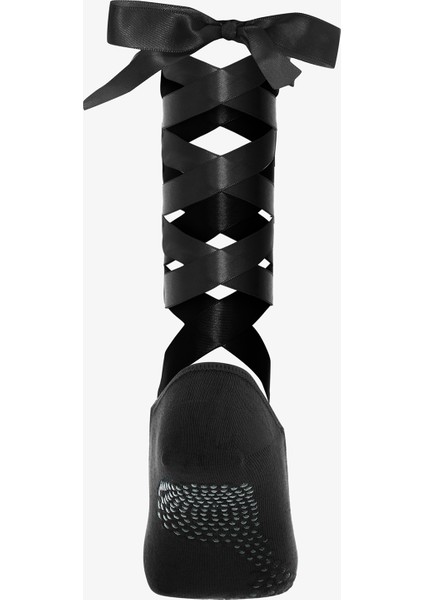 Beyaz Kaydırmaz Taban Balerin Kurdele Detaylı Pilates&Yoga Çorabı fiyatları