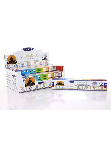 Mdb Satya 7 Chakra Tütsü