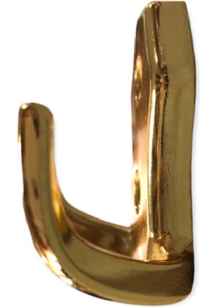 Metax Altın (Gold) Yaprak Mobilya Dolap Vestiyer Askısı - ( 5 Adet)