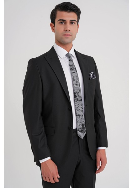 Tk 928 Takım Slim Siyah