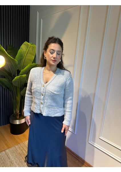 Yumoş Hırka Açık Gri fiyatları