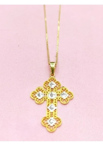 Sarı Haç Kolye modelleri