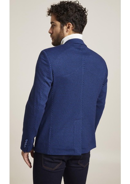 C 568 Slim Fit Lacivert Spor Ceket