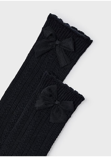 Siyah Kız Çocuk Uzun Çorap 10055 fiyatları