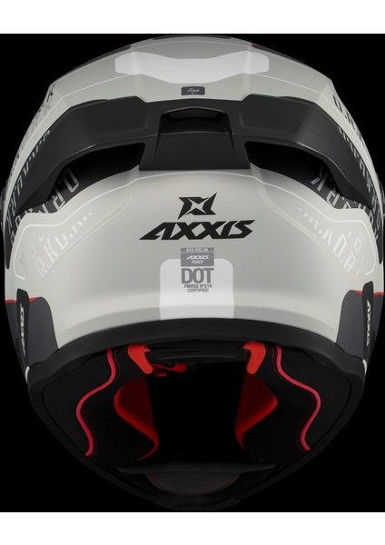 Fenix Ork Parlak Beyaz Gri Kask modelleri