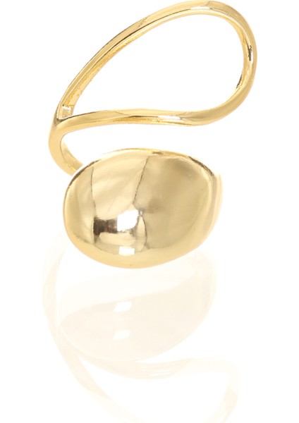 Kadın Dolama Model Dualite Damla Formlu Ayarlanabilir Yüzük