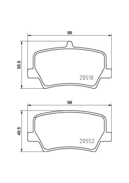 670683 - Arka Balata Volvo XC40 D3 D4 T3 T4 T5 2018