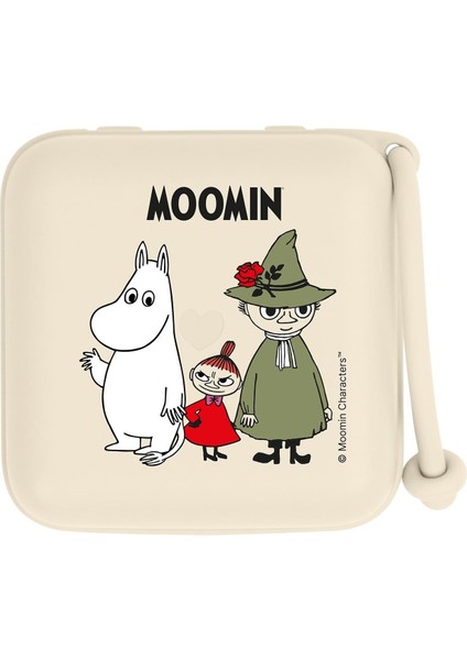 x Moomin Pacifier Box Emzik Kutusu-Ivory