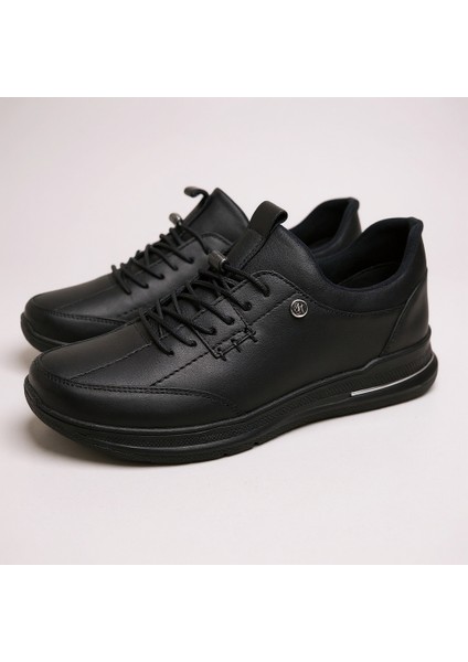 Tam Ortopedik Hakiki Deri Kaymaz Akıllı Bağcıklı Rahat Ayakkabı modelleri