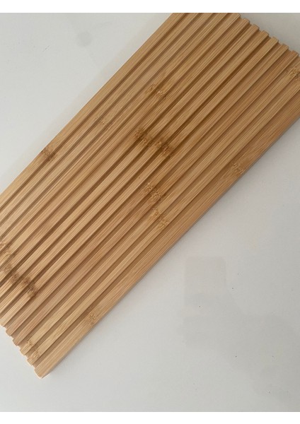 Bambu Düz Çizgili Özel Tasarım Bambu Sunumluk Servislik fiyatları