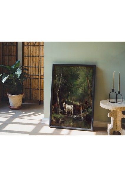 Ahşap Çerçeveli 3'lü Poster Tablo Seti | Modern Stil Minimal Duvar Dekoru modelleri