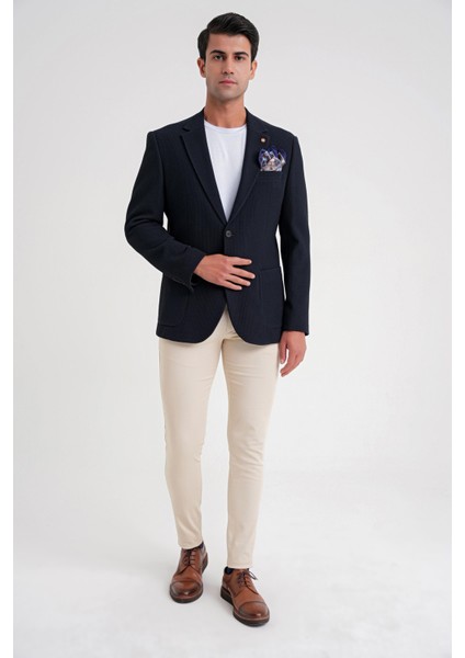 C 694 Ceket Slim Lacivert Casual fiyatları