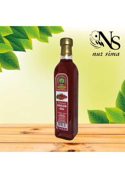 Yöresel Kızılcık Özü 700 ml fiyatları