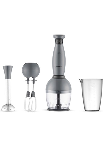 Handmaid 1967H Blender Set Antrasit Siyah