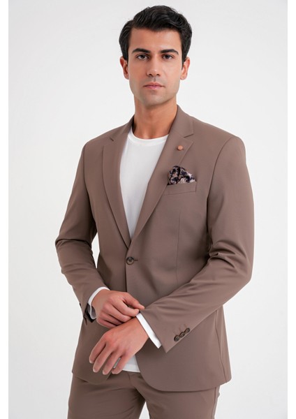 C 722 Ceket Comfort Tütün modelleri