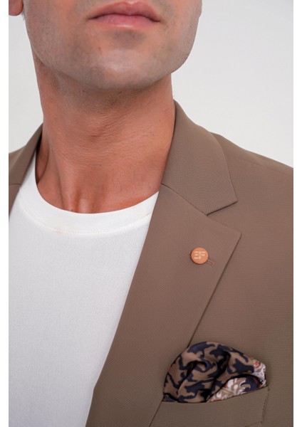 C 722 Ceket Comfort Tütün indirimleri