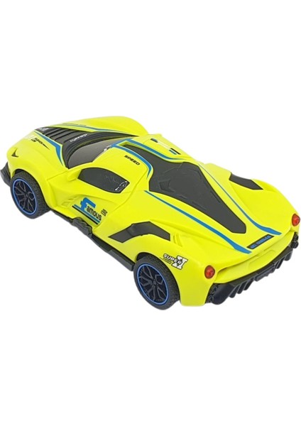 Sürtmeli Drift Arabalar 15 cm - D400-52 - Sarı (Lisinya) fiyatları