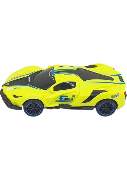 Sürtmeli Drift Arabalar 15 cm - D400-52 - Sarı (Lisinya) modelleri