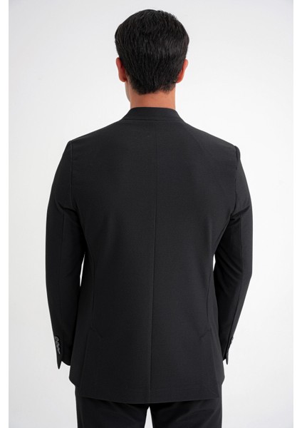 C 719 Ceket Comfort Siyah-1