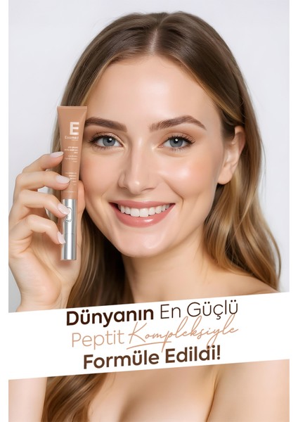 Göz Çevresi Peptid Kompleks Krem Masaj Başlıklı 10 ml Hyaluronik Asit ve Kafein İçerir modelleri