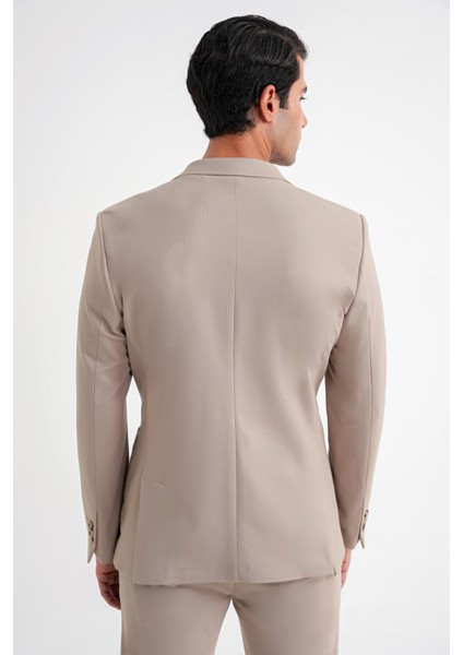 C 721 Ceket Comfort Bej