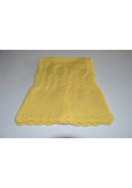 🌼 El Örgüsü Çiçek Desenli Bebek Yeleği (1-3 Yaş) fiyatları