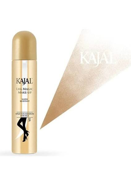 Sprey Bacak Fondöteni No:103 75 ml - Suya Dayanıklı Cilt Tonu Eşitleyici Spray On Leg Foundation