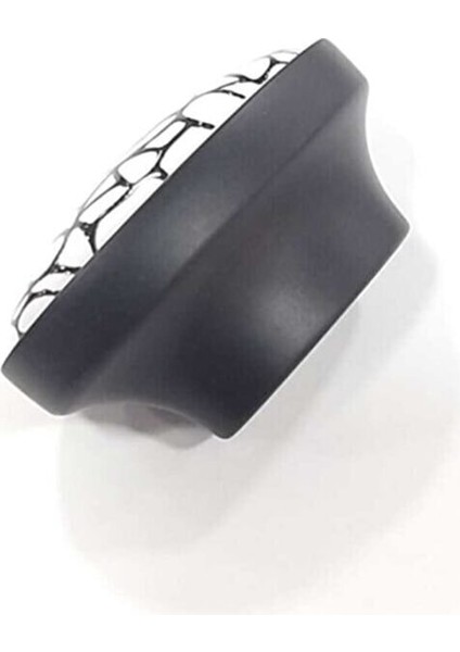 16 mm Siyah Lüx Desenli Porselen Kulp Mutfak Vestiyer Dolap Çekmece Kulbu fırsatları