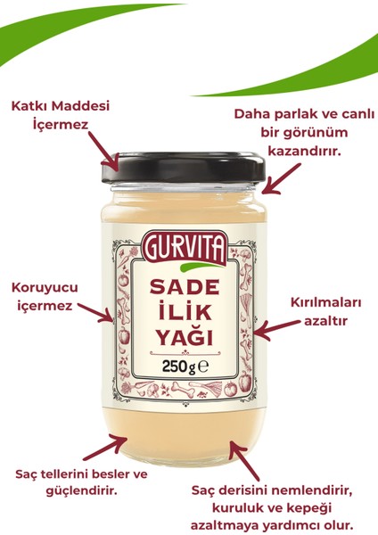 Sade Ilik Yağı 250 gr fiyatları