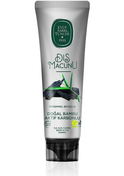 Diş Macunu 90 ml - Bambu Aktif Karbonlu Özlü