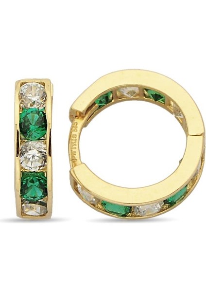 - Çoçuk Küpesi - 14 Ayar Altın - Gramı : 1.19