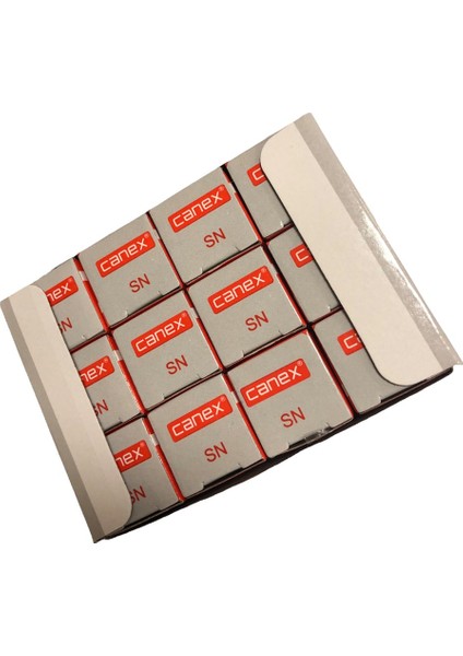 Canex Zamak Saten Kapı Dürbünü Çelik Kapı 50-75 mm - 12 Adet indirimleri