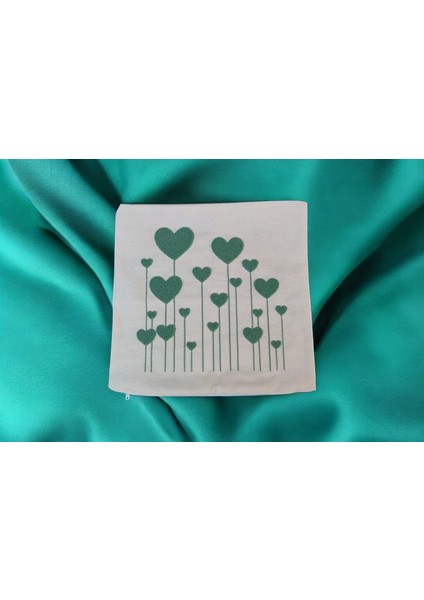 Kalpli Pamuklu Nakışlı Kare Panç (Punch) Kırlent Kılıfı fiyatları