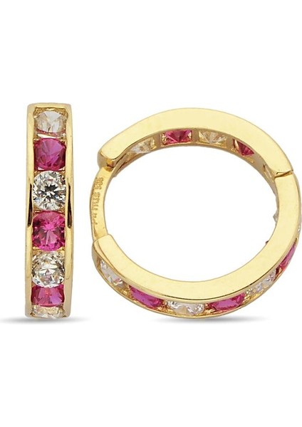 - Çoçuk Küpesi - 14 Ayar Altın - Gramı : 1.14