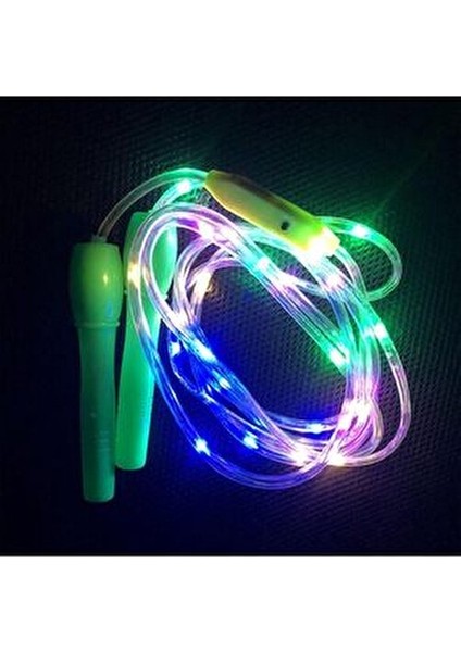 LED Işıklı Atlama İpi 3 Metre Eğlenceli Tasarım Çocuklar İçin Bahçe Oyuncağı fırsatları