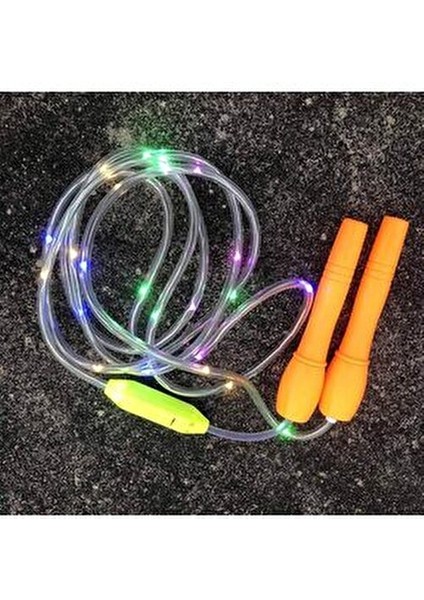 LED Işıklı Atlama İpi 3 Metre Eğlenceli Tasarım Çocuklar İçin Bahçe Oyuncağı indirimleri