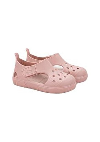 Pembe Kız Çocuk Sandalet Düz Topuklu Hafif ve Rahat Tasarım S10343