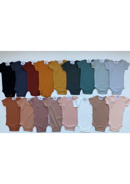 Beyaz Kısa Kol Modal Fitilli Çıtçıtlı Body modelleri