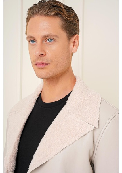 Ka 090 Slim Fit Taş Spor Kaban