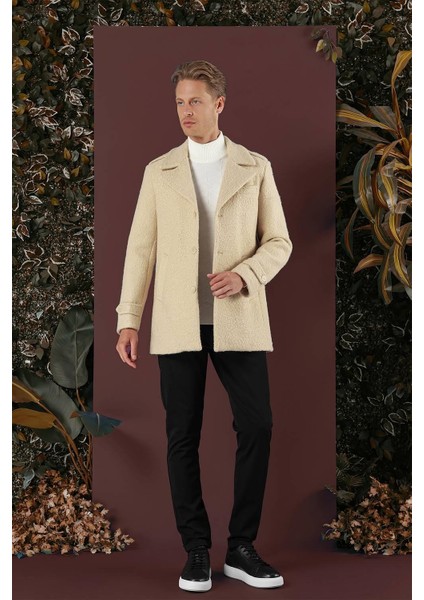 Ka 078 Slim Fit Bej Spor Kaban fiyatları