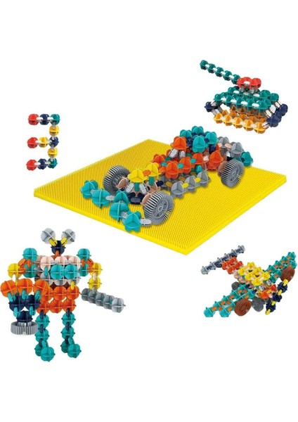 Şekilli Yapı Blokları 153 Parça – Yaratıcı Inşaat Oyunu – Eğitici Blok Seti indirimleri